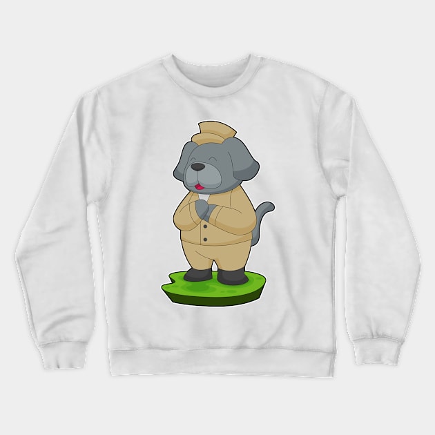 Dog Groom Suit Wedding Crewneck Sweatshirt by Markus Schnabel